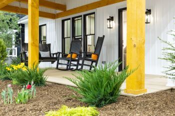 Porch of the JDM modular home